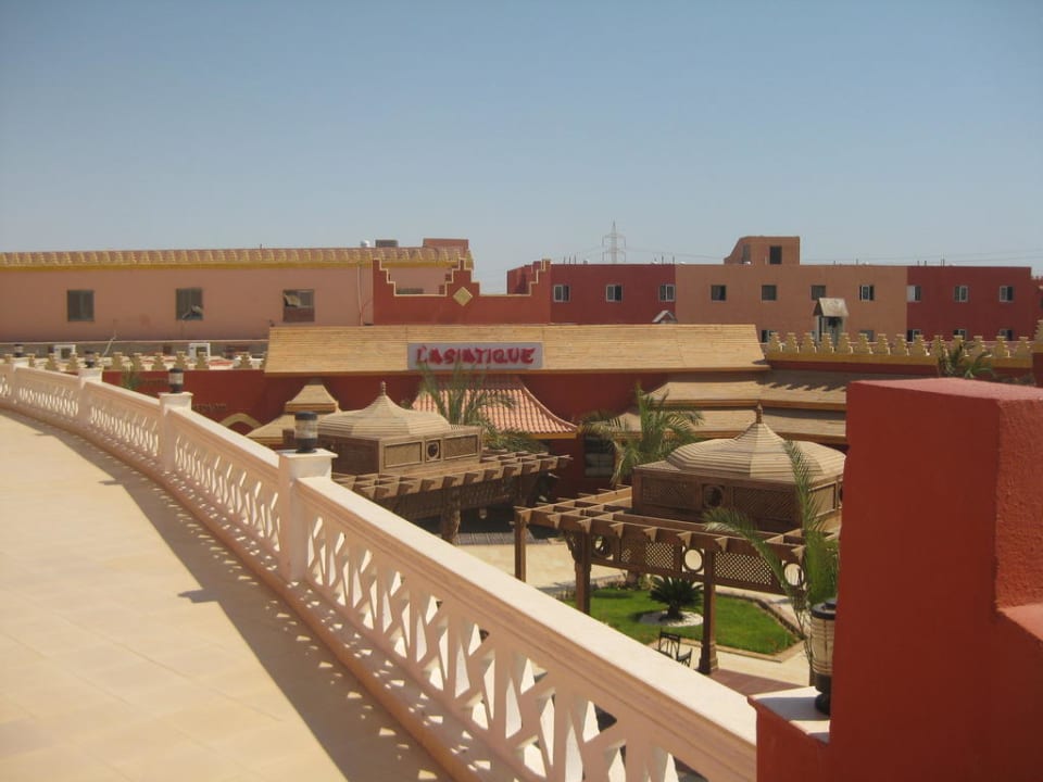 Oben in der Arena Pickalbatros Alf Leila Wa Leila Resort - Neverland Hurghada