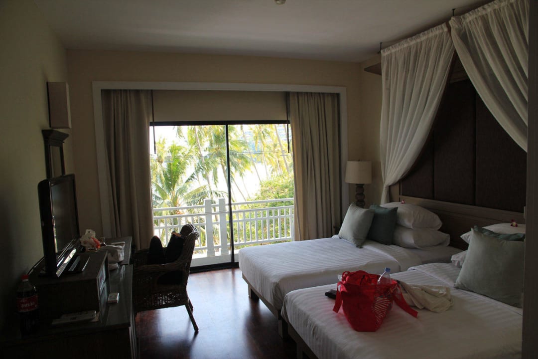 Poolvilla Nr.6 - eines der beiden Schlafzimmer Cape Panwa Hotel