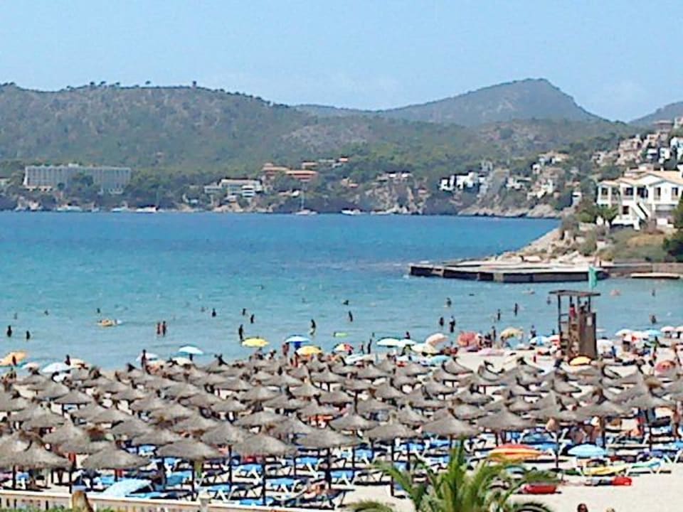 Strand vom Zimmer aus Hotel Vibra Beverly Playa
