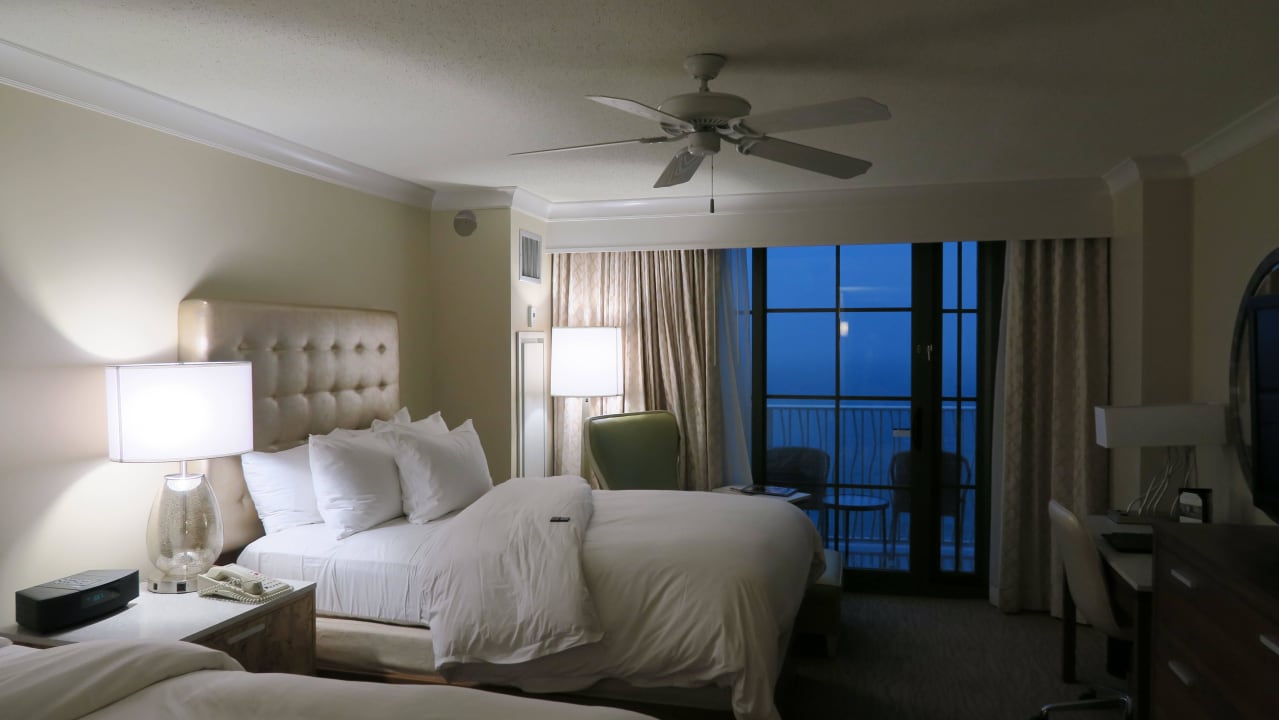 Blick zum Meer Hotel Hilton Virginia Beach Oceanfront