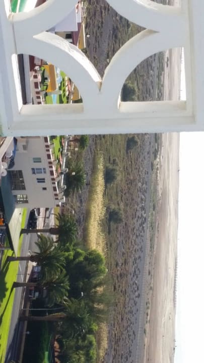 Balkon Frühstücksaussicht. Servatur Alameda de Jandía