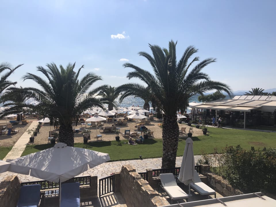 Ausblick Anthemus Sea Beach Hotel & Spa