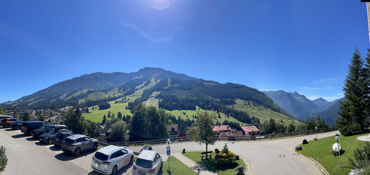Ausblick Oberjoch - Familux Resort