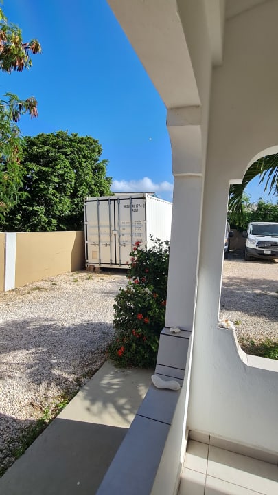 Außenansicht Ferienhäuser Roadrunner-Bonaire