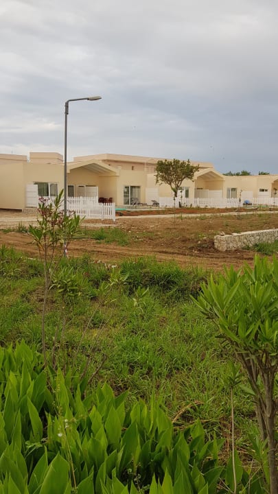 Ackerland als Aussicht Sandy Villas Resort