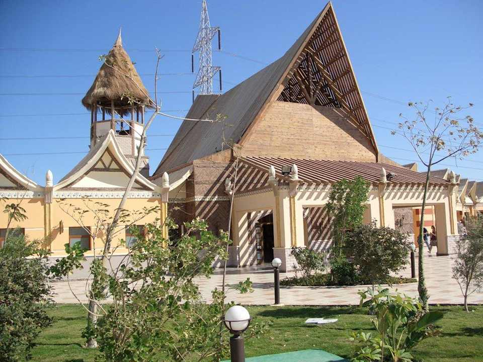 Eingang Aquapark Pickalbatros Jungle Aqua Park Resort - Neverland Hurghada