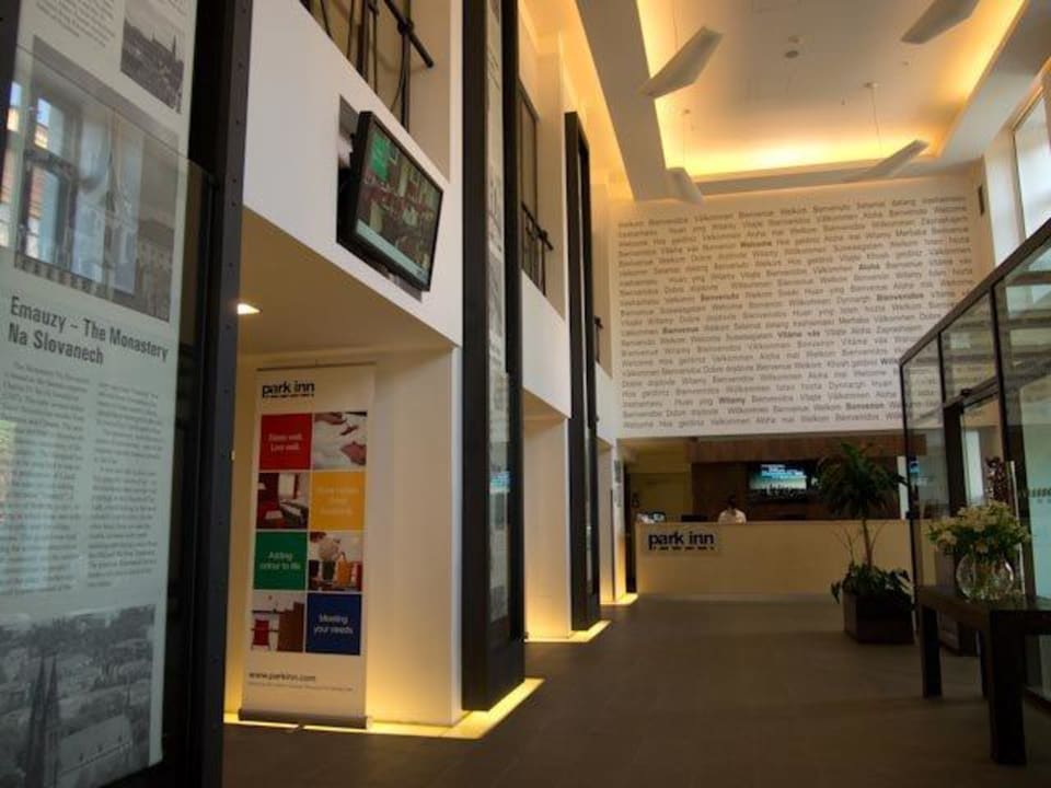 Eingangsbereich Hermitage Hotel Prague