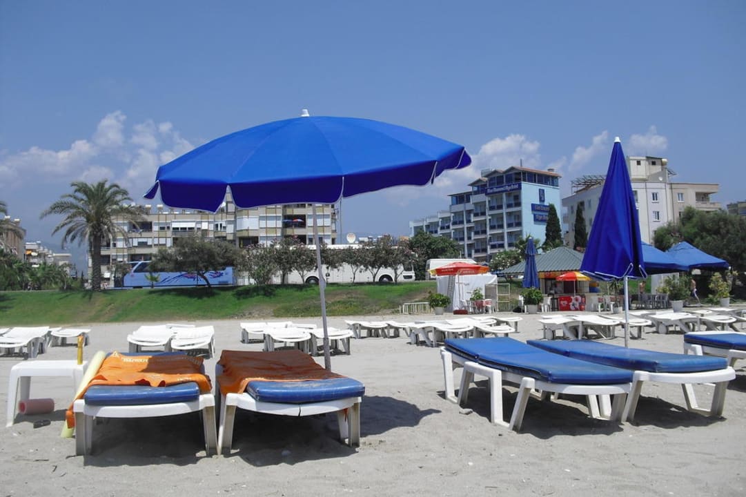 Blick zum Hotel  Blue Diamond Alya