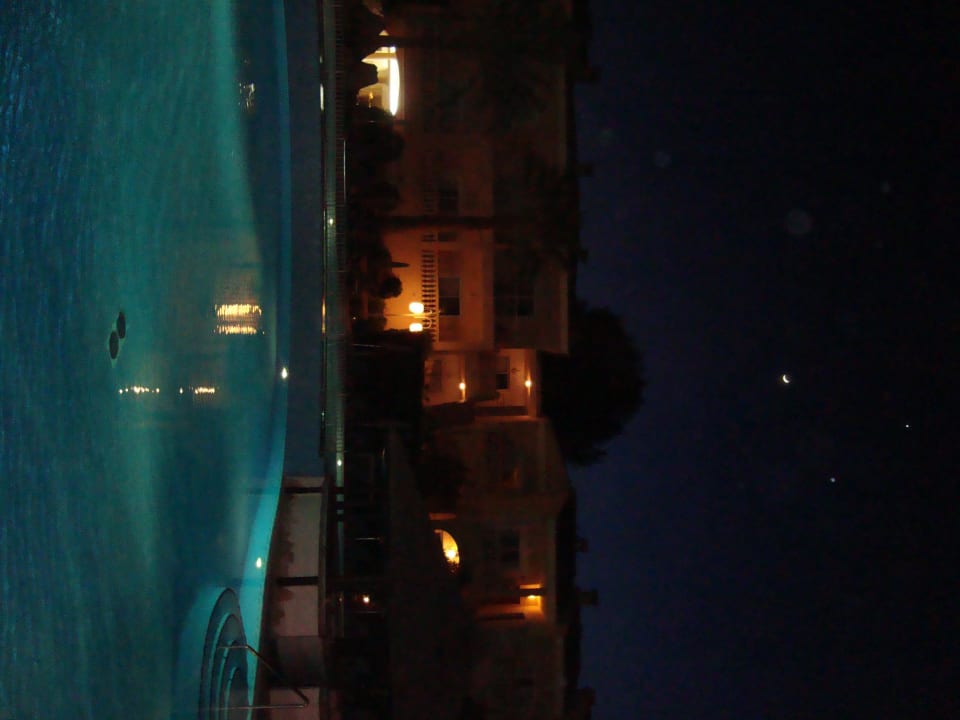Pool Abends allsun Hotel Lago Playa Park