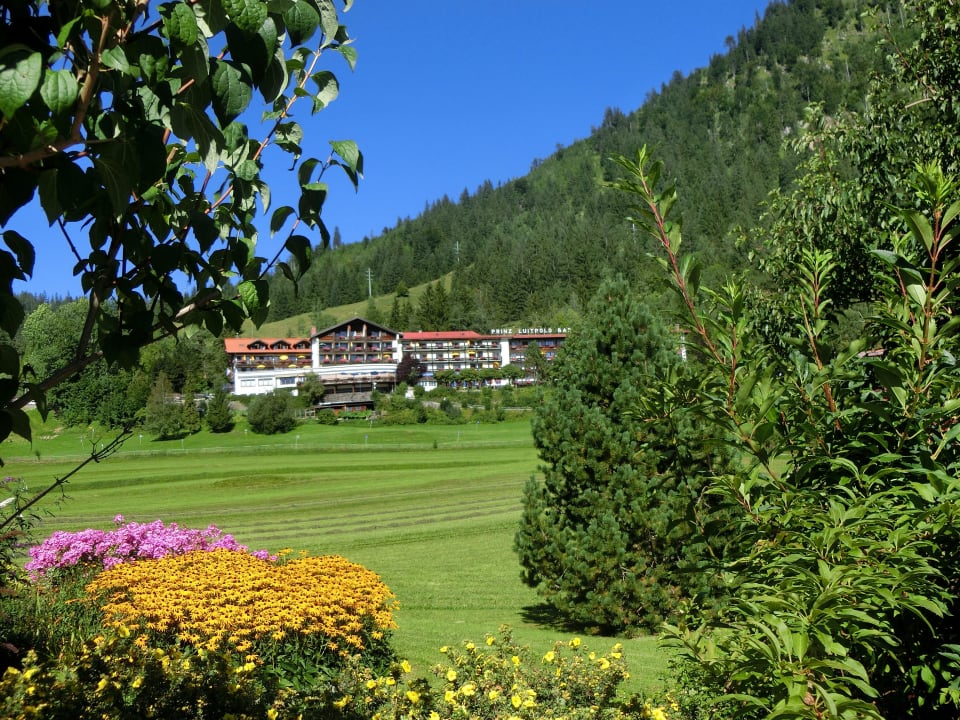 Schöner Blick aufs Hotel Hotel Prinz Luitpold Bad