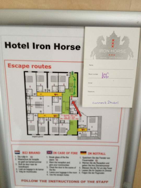 Zimmer 106 Hotel Iron Horse