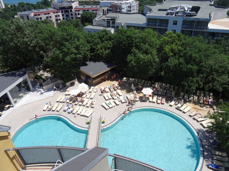 Blick aus Zimmer 7.Stock HVD Viva Club Hotel