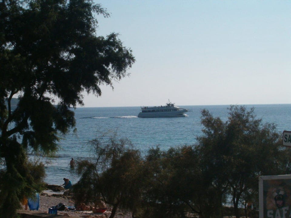 Blick auf Badebucht Hotel Mariant Park