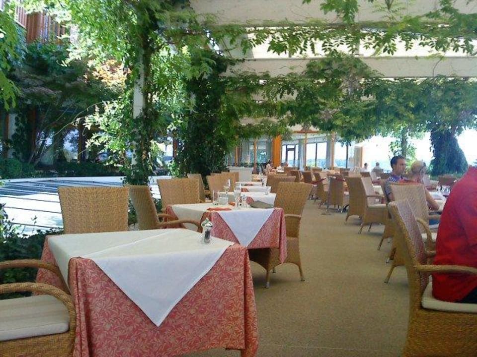 Restaurantterrasse Hotel & Spa Der Steirerhof Bad Waltersdorf