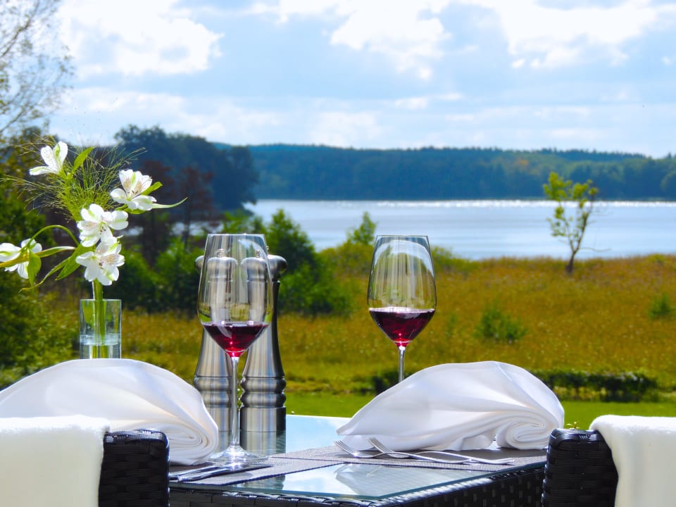 See Terrasse Hotel Schloss Passow