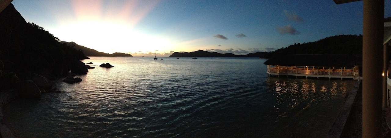 Ausblick vom Balkon Le Domaine de La Reserve