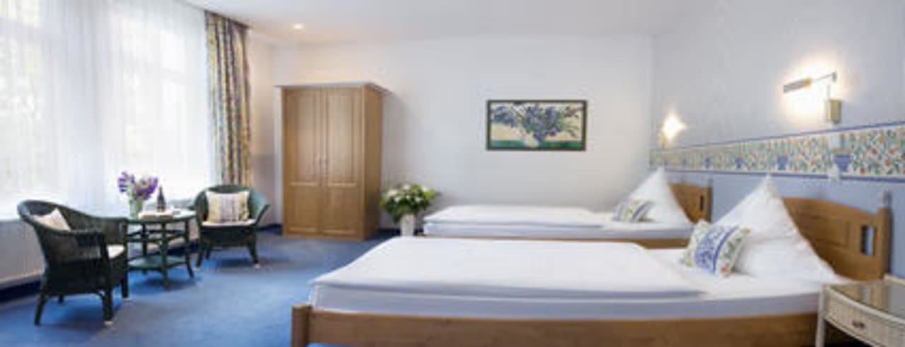 Komfort-Doppelzimmer Hotel Villa Hentzel