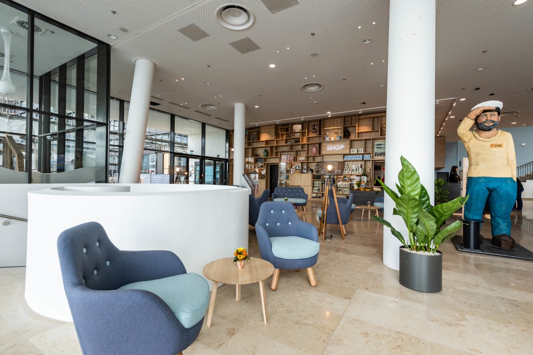 Lobby JUFA Hotel Hamburg HafenCity