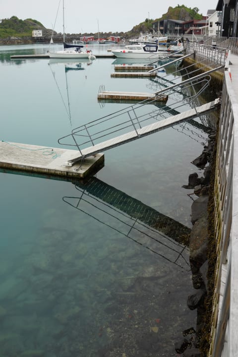 Außenansicht Hotel Hamn i Senja