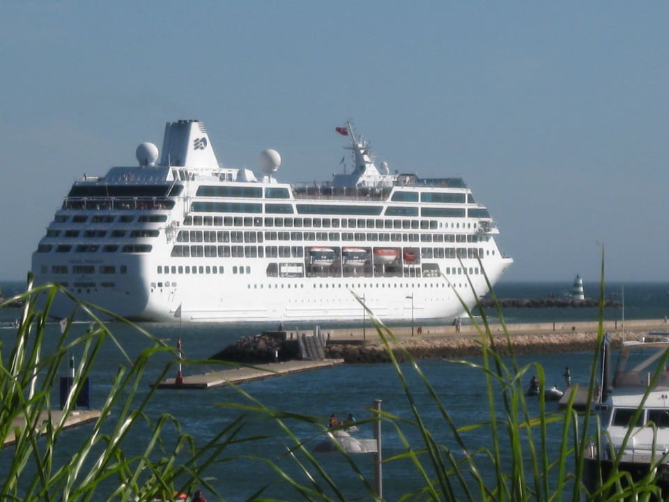 Blick von unserem Balkon eines Tages um 5.30 Uhr NH Marina Portimão Resort