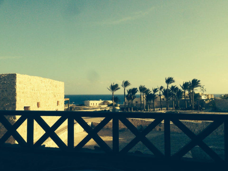 Blick von unserem Zimmer The Oasis Dive Resort