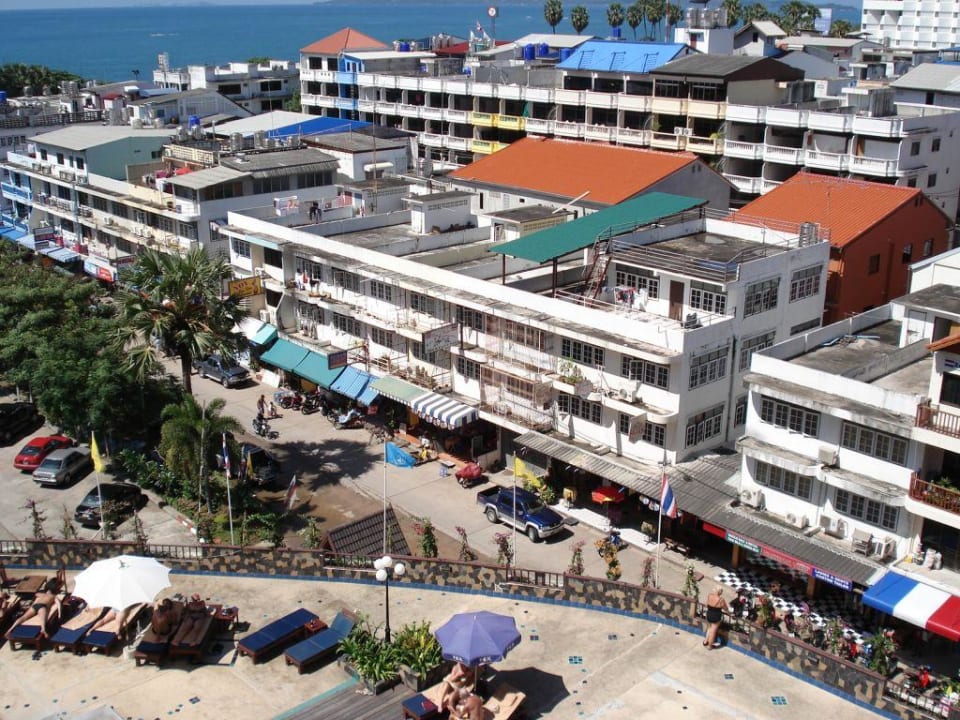 Aussicht Hotel Jomtien Thani