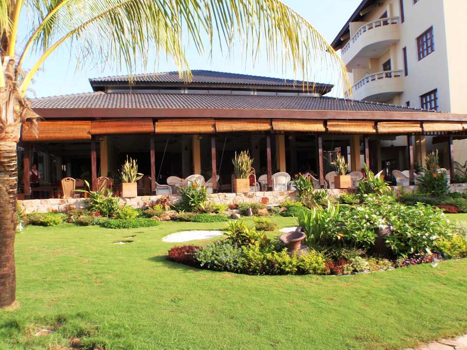 Blick auf das Restaurant Eden Resort Phu Quoc