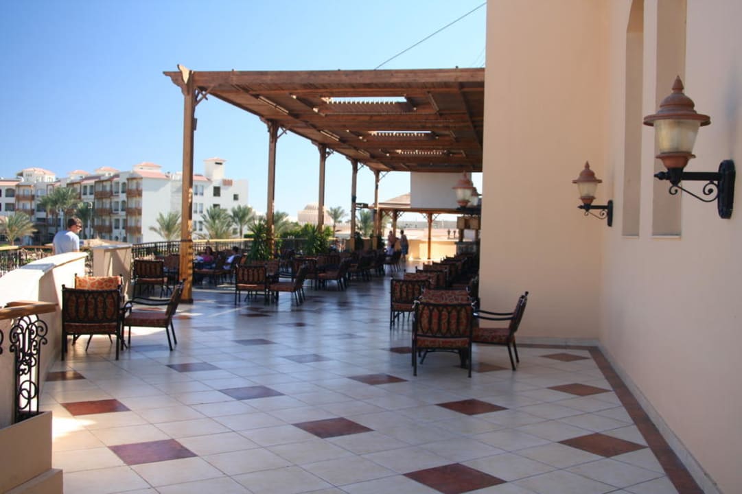 Aussenbereich Restaurant Dana Beach Pickalbatros Dana Beach Resort - Hurghada