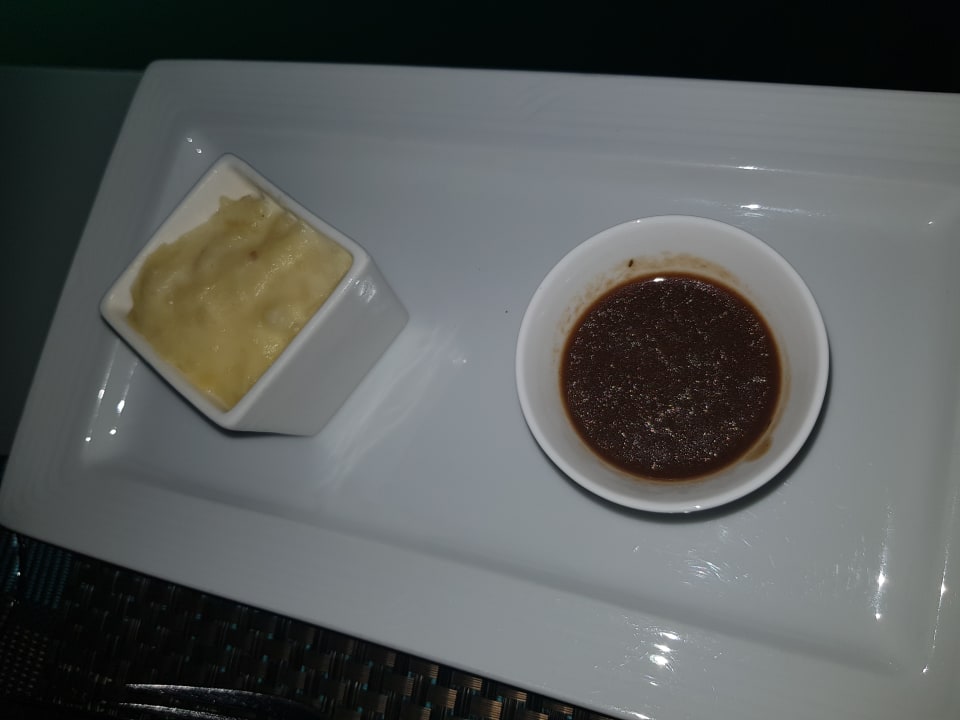 Beilagen zum Steak  Adaaran Select Meedhupparu Island Resort - Premium All Inclusive