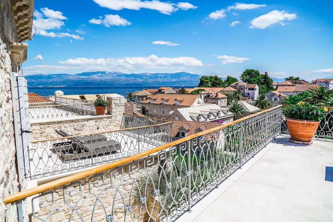 Terrasse mit Meerblick Hotel Lemongarden