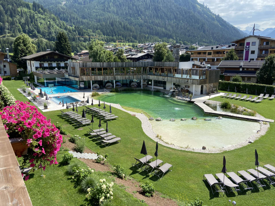 Ausblick Ferienanlage Central