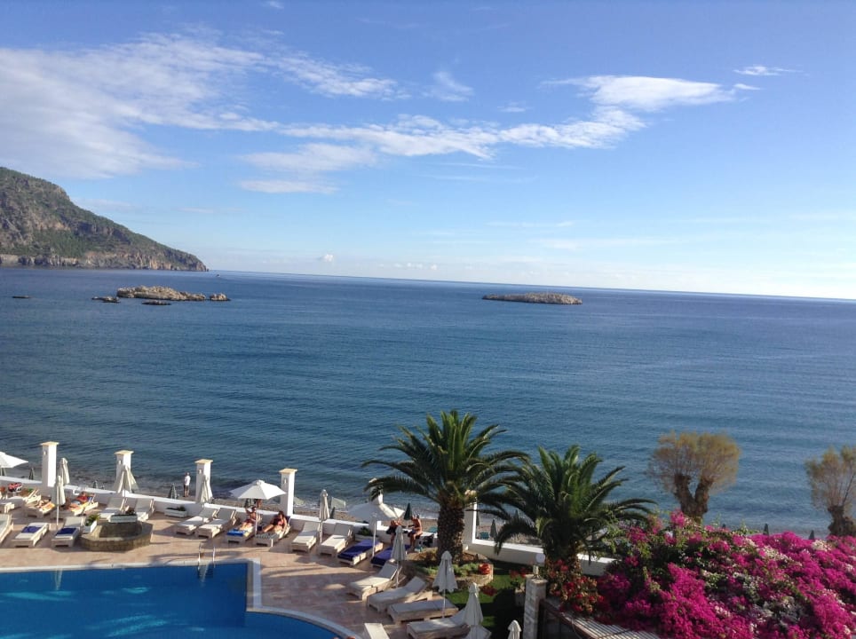 Ausblick Vom Balkon Unser Hotel Elektra Beach Karpathos Stadt HolidayCheck Karpathos