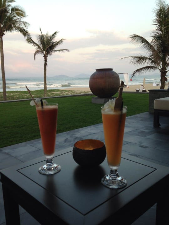 Blick von der Terrasse Four Seasons The Nam Hai, Hoi An, Vietnam