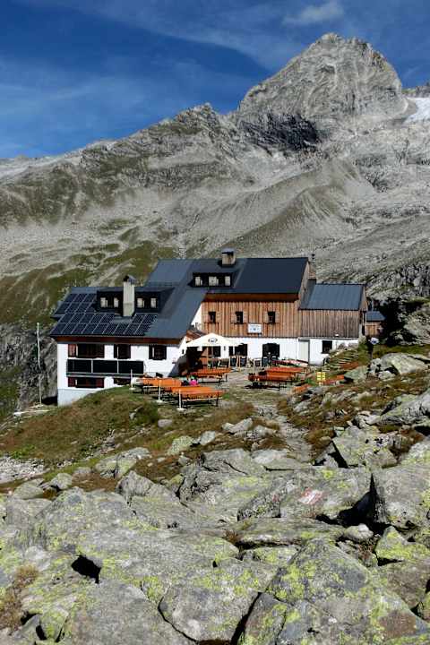 Außenansicht Plauener Hütte