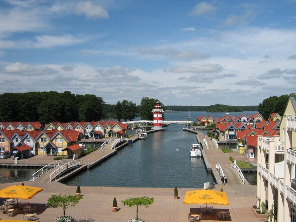 Zimmer mit Blick zum See Precise Resort Hafendorf Rheinsberg