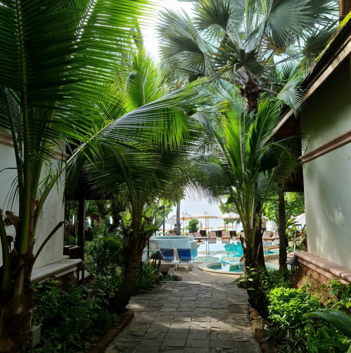 Gartenanlage Thai House Beach Resort