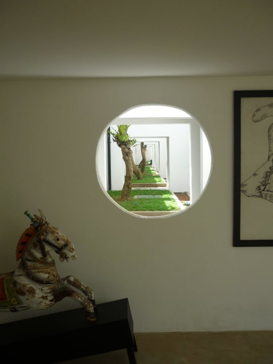 Blick aus dem interen Barbereich Thaala Bentota