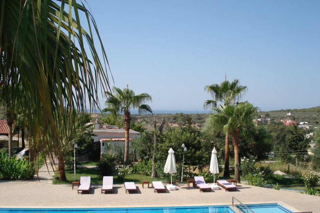 Ausblick von unserem Balkon Xanthos Boutique Hotel Patara
