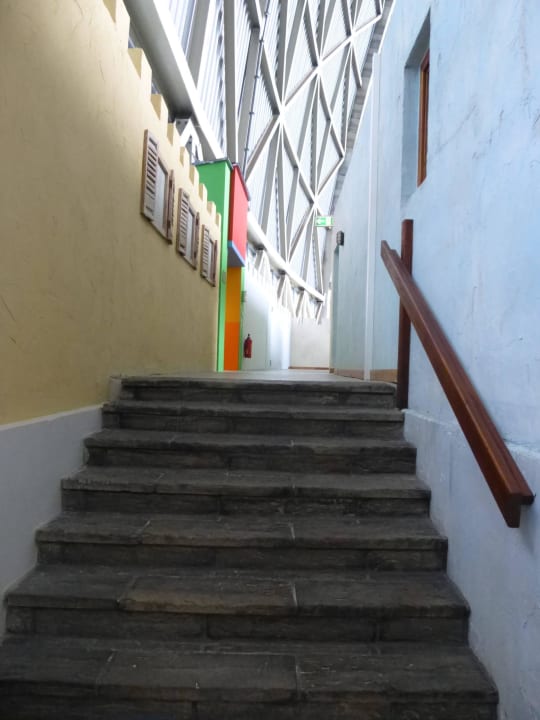 Aufgang zum Hotel Tropical Islands Resort