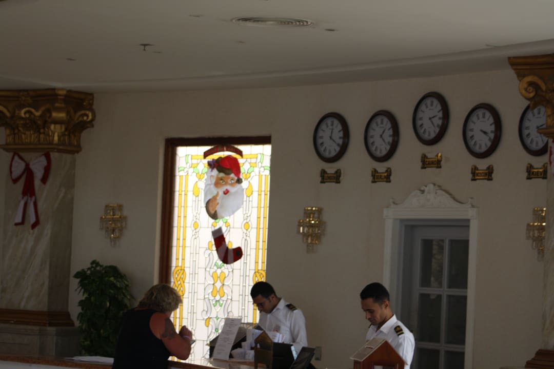 Rezeption Hotel Titanic Palace