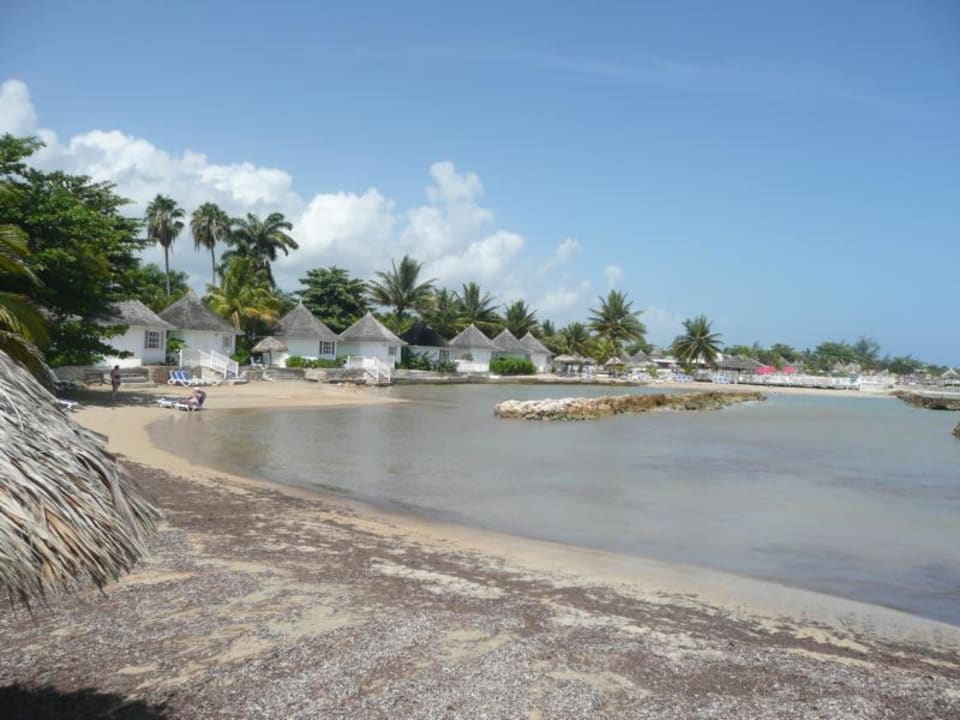 Blick auf die Seaside Bungalows Grand Muthu Club Caribbean Runaway Bay