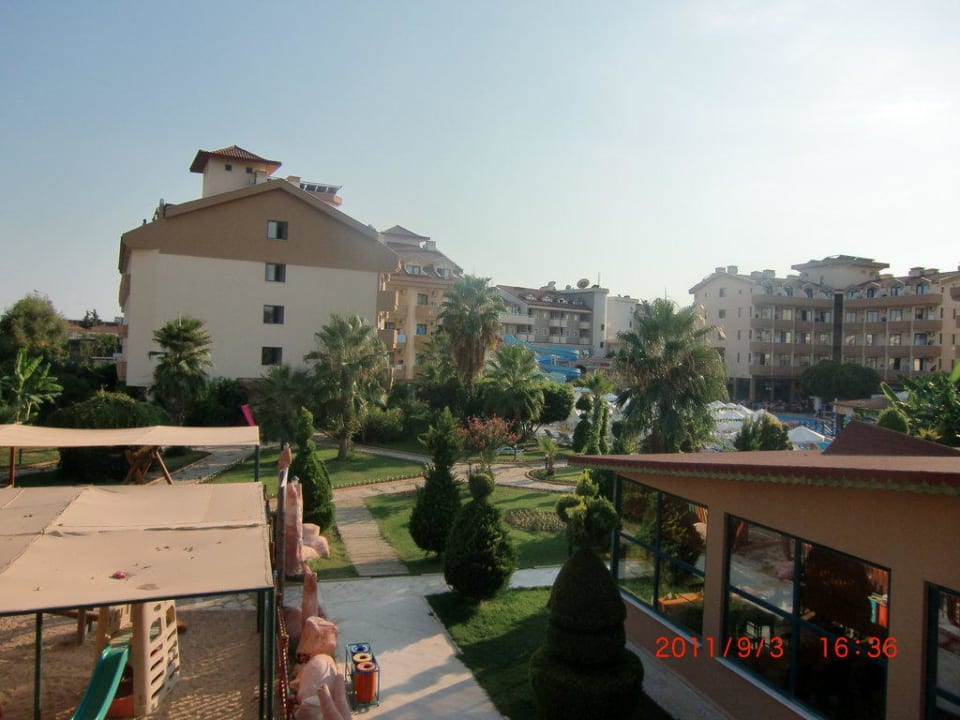Vom Balkon aus Grand Seker Hotel