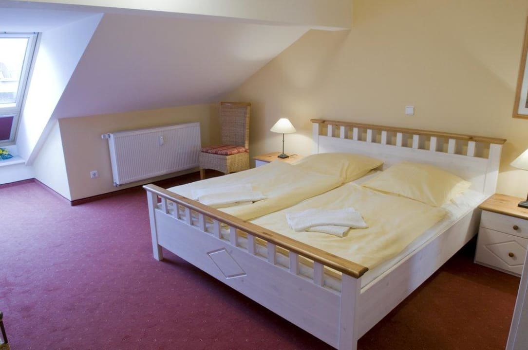 Schlafraum Ferienwohnungen in der Apartment-Residenz Ostseestrand