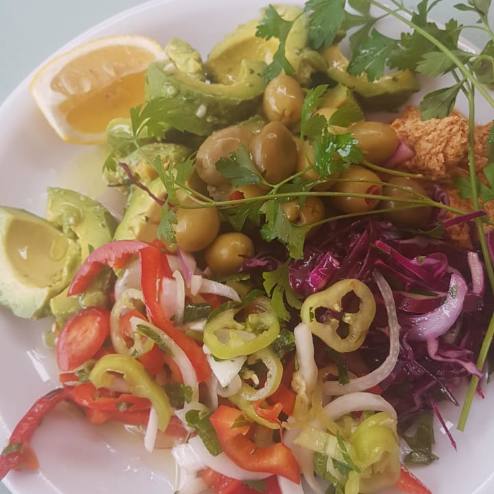 Kleine Auswahl vom Salatbuffet Miramare Queen Hotel