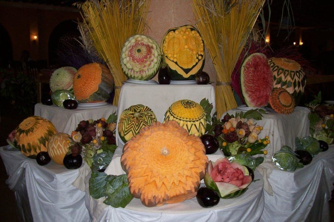 Dekoration im Restaurant Hotel Paradis Palace