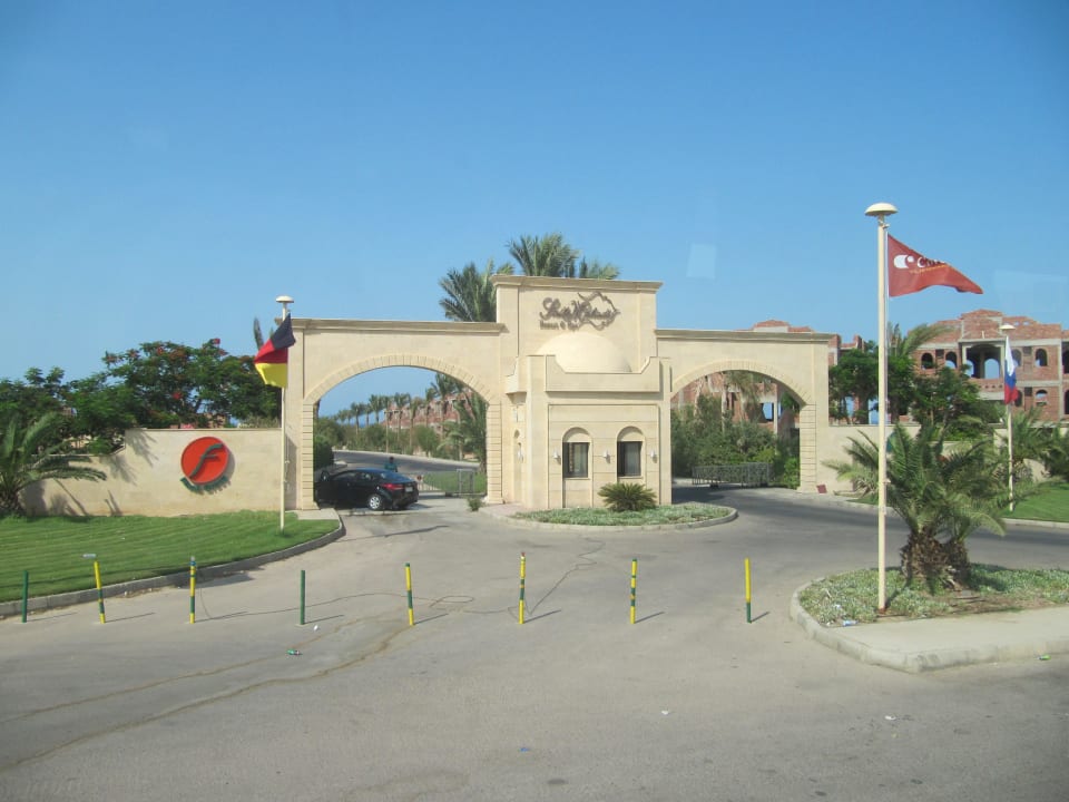 Einfahrtstor Stella Garden Resort & Spa, Makadi Bay