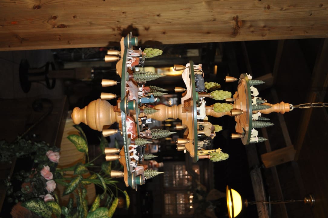 Rarität - Reifendreher Leuchtenpyramide Hotel Landgasthof zu Heidelberg