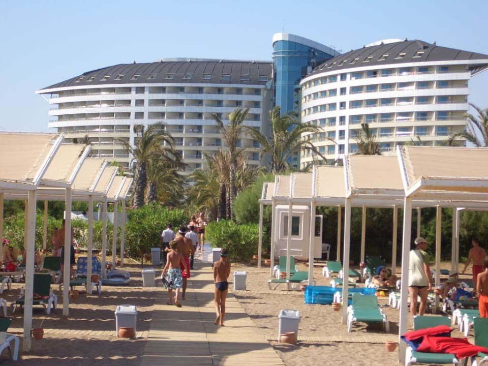 Blick vom Meer Royal Wings Hotel