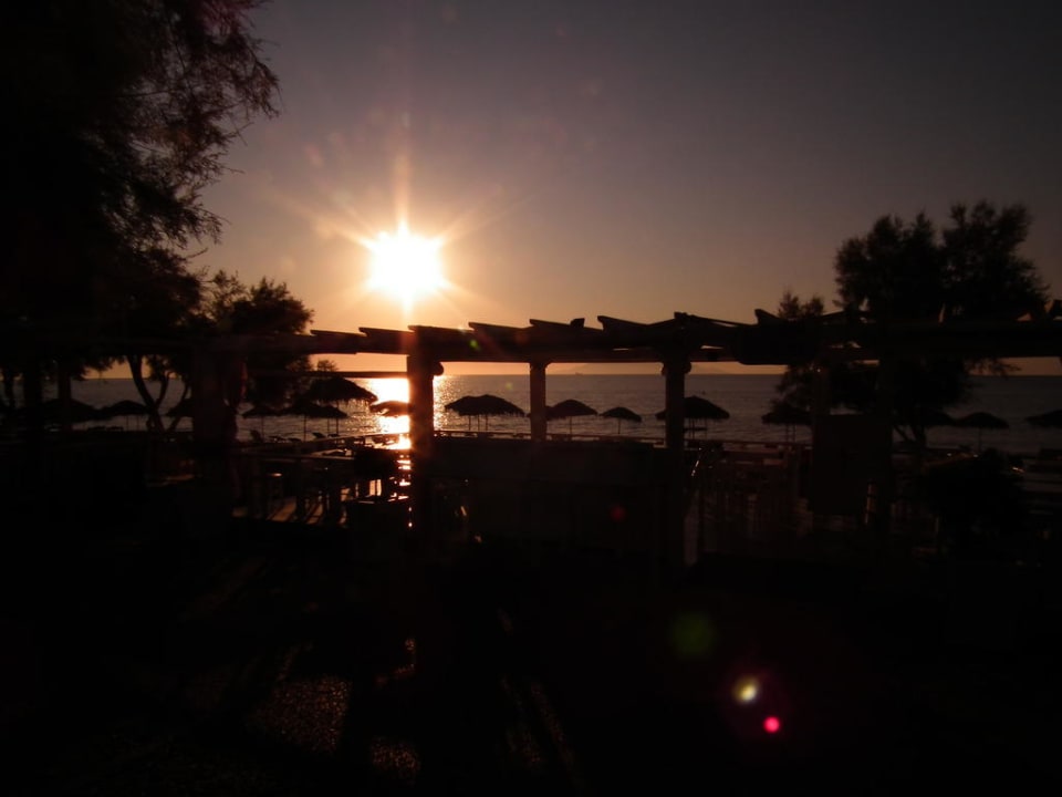 Sonnenaufgang / Frühstück Seaside Beach Hotel