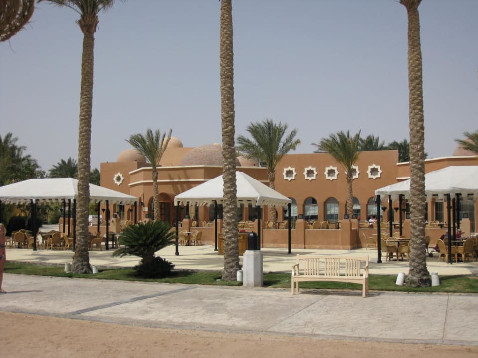 Blick vom Strand zum Lagoon Grand Makadi